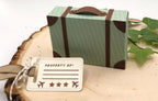Vintage Travel Suitcase Die