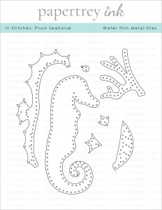In Stitches: Plush Seahorse Die