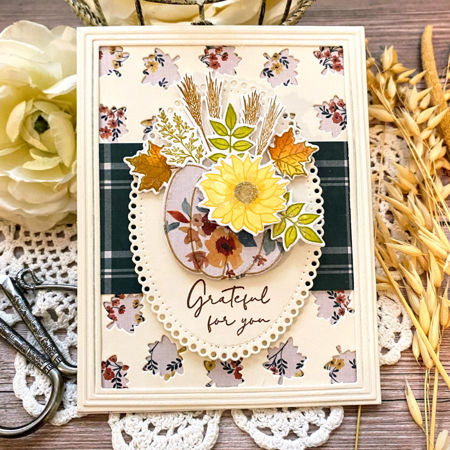 Fall Bouquet Die