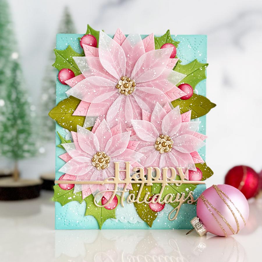 Into the Blooms: Poinsettia Die