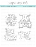 Grand Christmas Sentiments Die