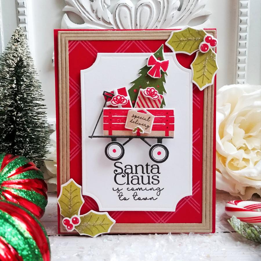 Holiday Wagon Die
