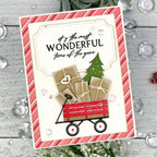 Holiday Wagon Die