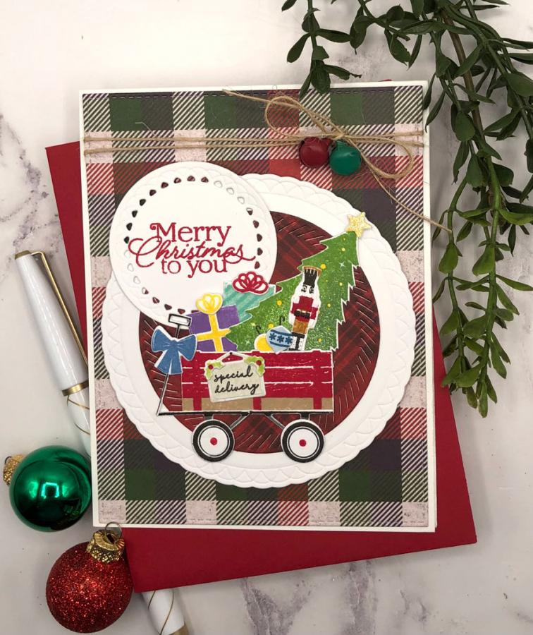 Holiday Wagon Die