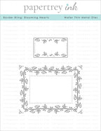 Border Bling: Blooming Hearts Die