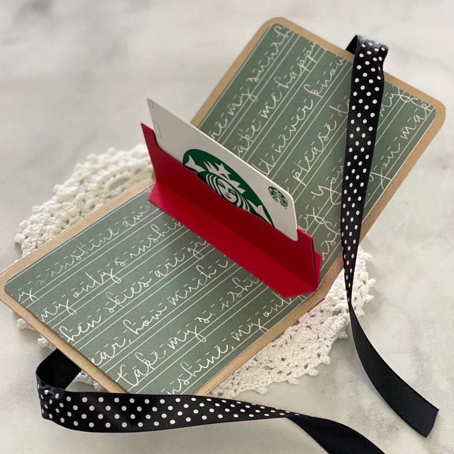 Go-To Gift Card Holder: Book Die