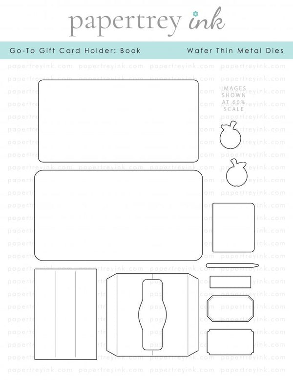 Go-To Gift Card Holder: Book Die