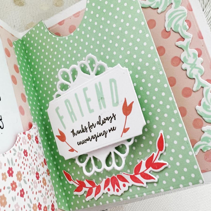 Go-To Gift Card Holder: Book Pockets Die