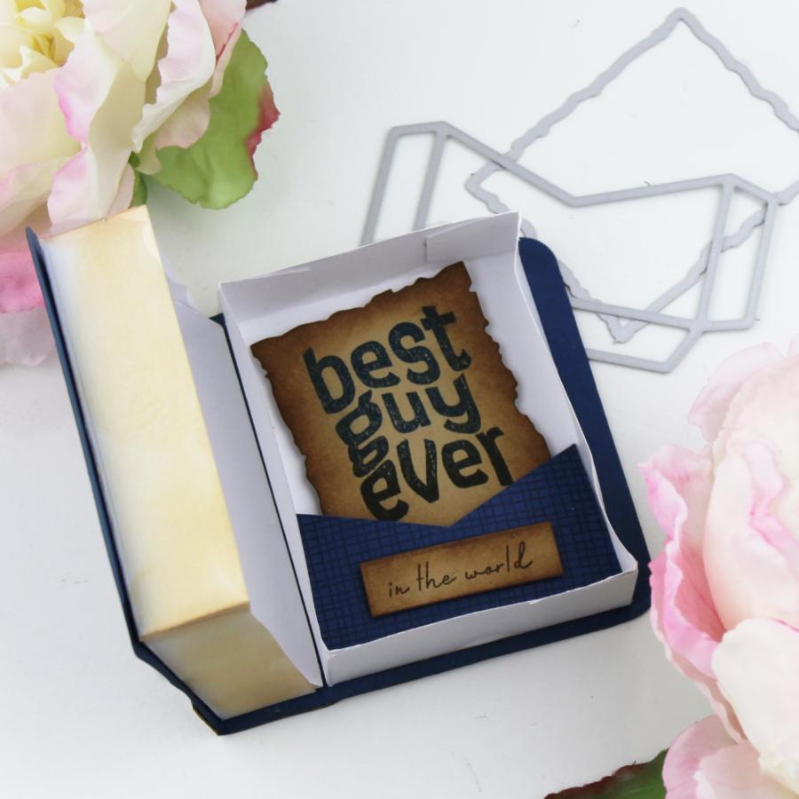 Go-To Gift Card Holder: Book Box Die