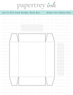 Go-To Gift Card Holder: Book Box Die