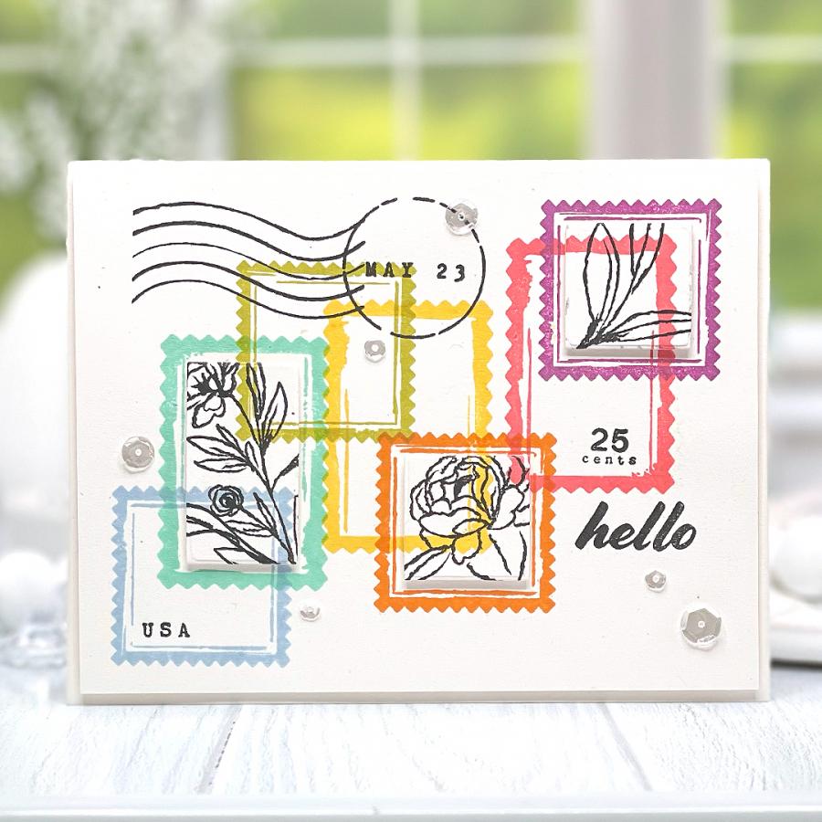 Vintage Postage Die