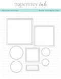 Penciled Outlines Die