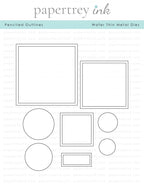 Penciled Outlines Die