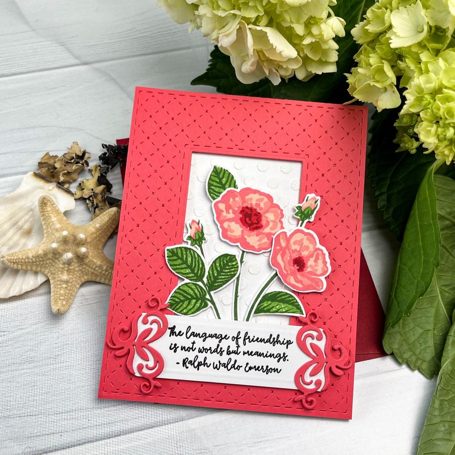 Vintage Blooms Die