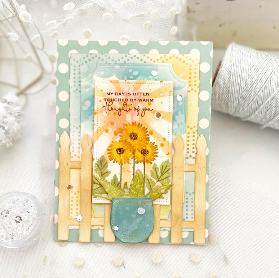 Mini Picket Fence Die