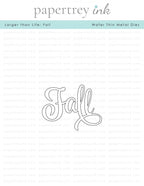 Larger than Life: Fall Die