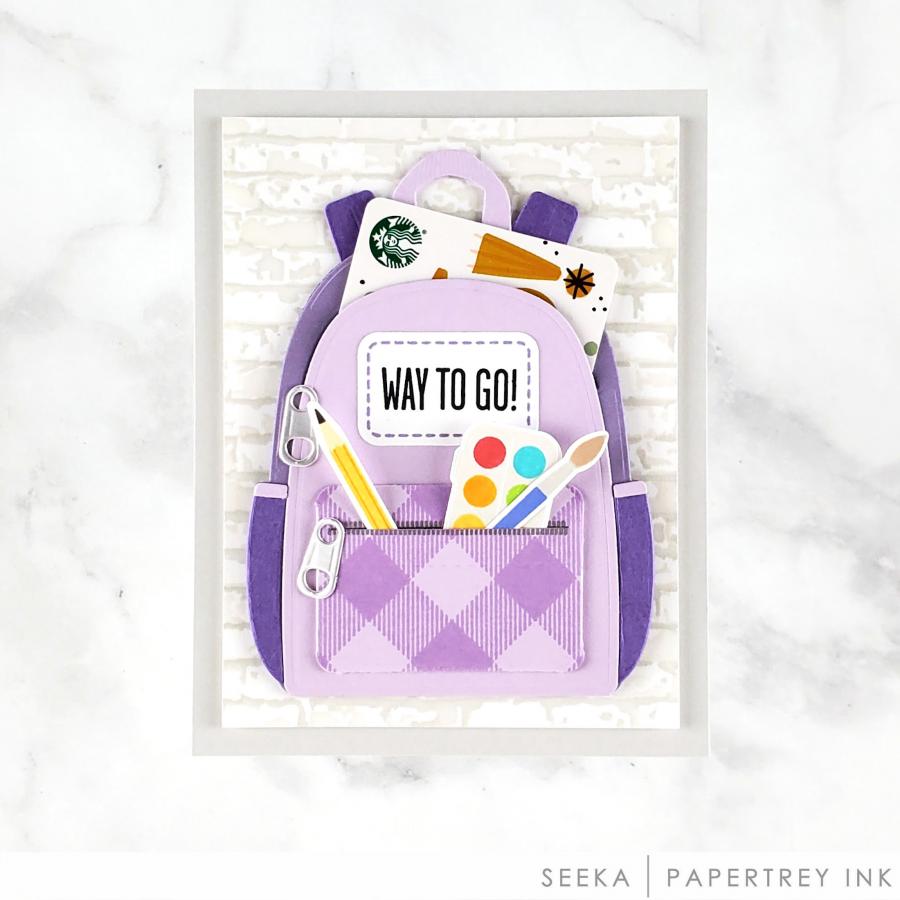 Go-To Gift Card Holder: Backpack Accessories Die