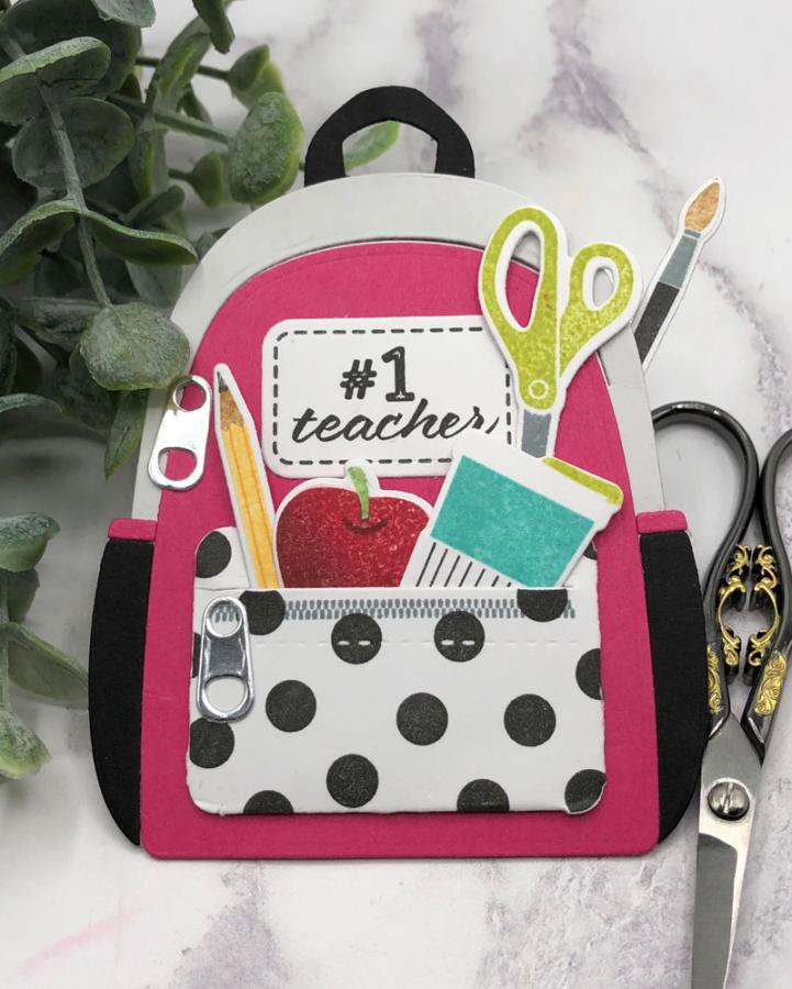 Go-To Gift Card Holder: Backpack Die