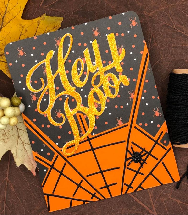 Elegant Edges: Spider Web Die