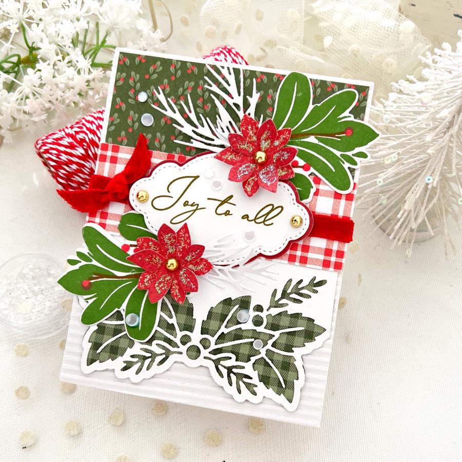 Very Berry Mistletoe Die