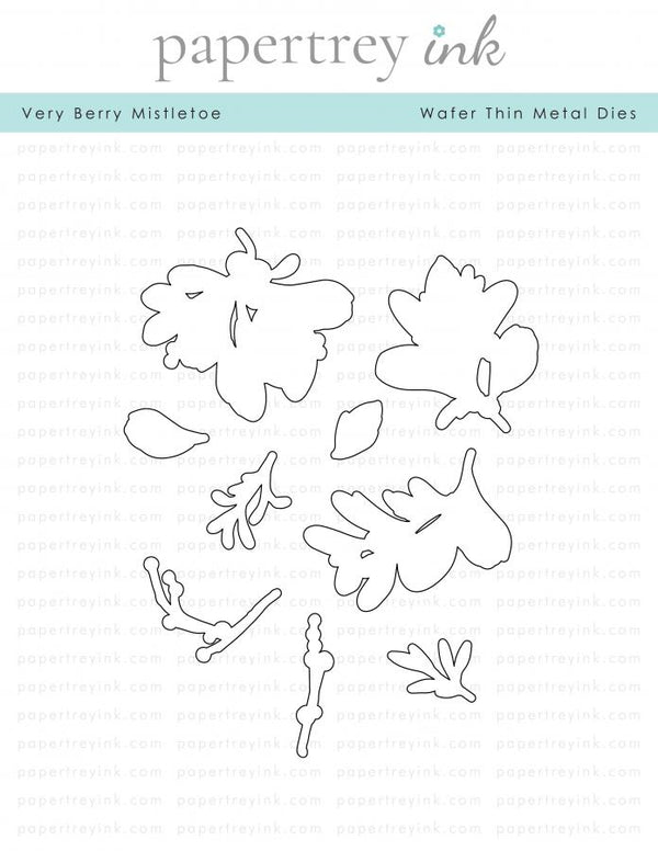 Very Berry Mistletoe Die