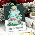 Merry Christmas Tree Die
