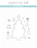 Merry Christmas Tree Die