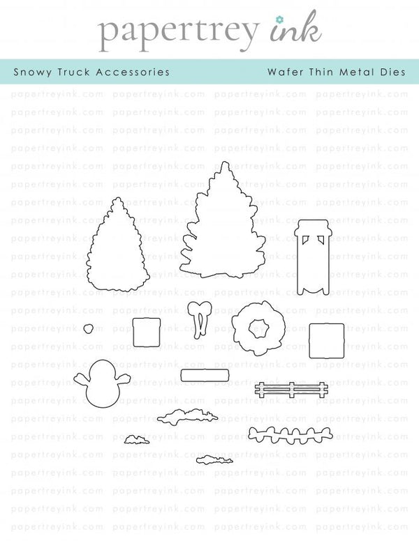 Snowy Truck Accessories Die