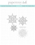Layered Snowflakes: Crystal Die