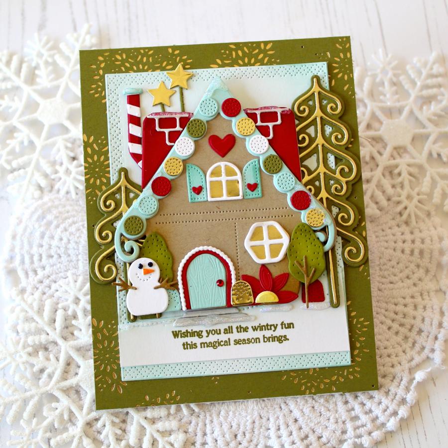 Gingerbread House Die