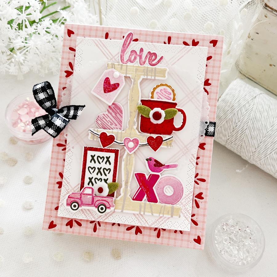 Tiers of Cheer: Valentine Die