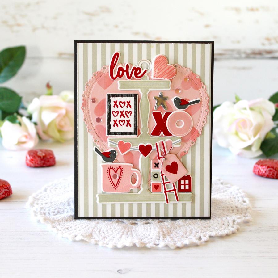 Tiers of Cheer: Valentine Die