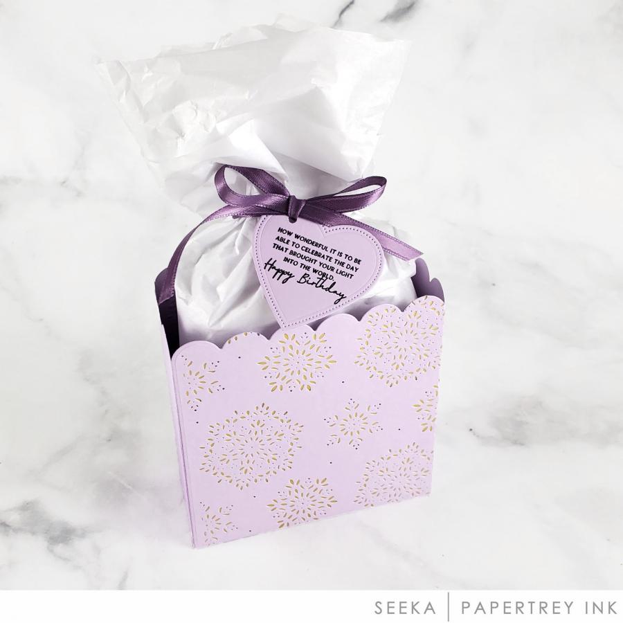 Scalloped Treat Box Die