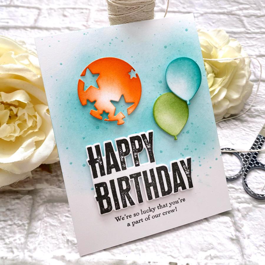 Elegant Edges: Balloon Party Die