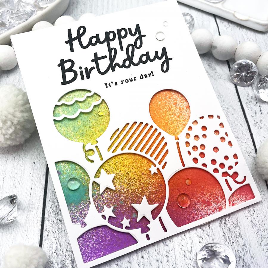 Elegant Edges: Balloon Party Die