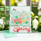 Elegant Edges: Spring Flowers Die