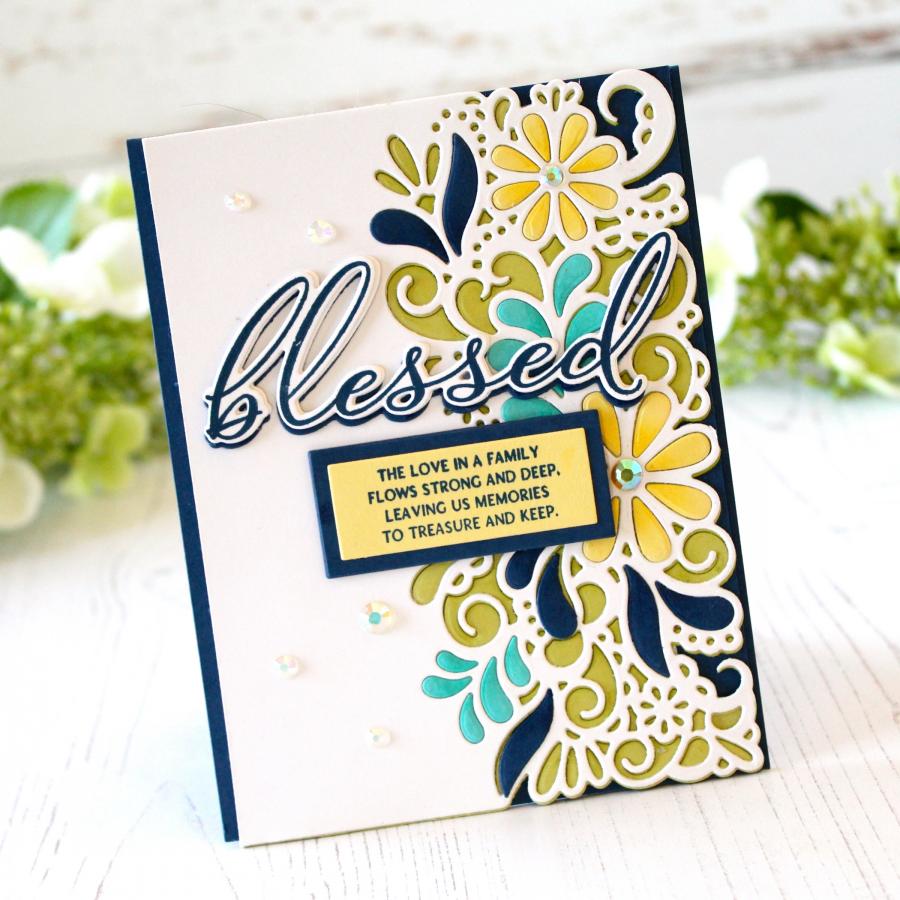 Cover Plate: Fanciful Flowers Die