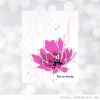 Cover Plate: Fanciful Flowers Die