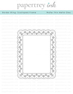 Border Bling: Scalloped Frame Die