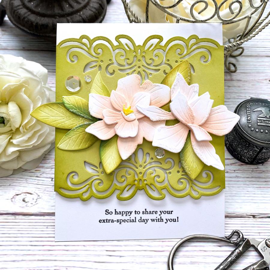 Elegant Edges: Baroque Die