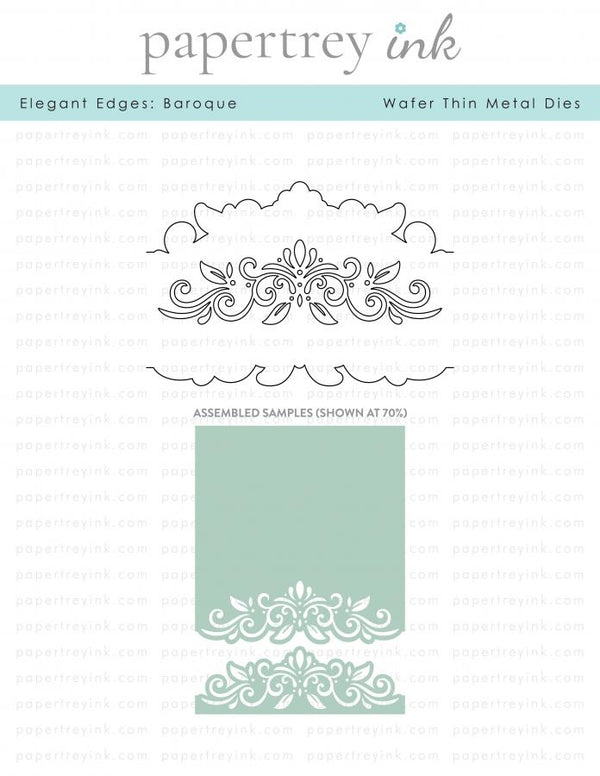 Elegant Edges: Baroque Die
