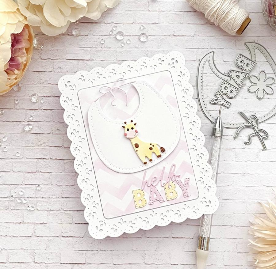 Sweet Baby Bib Die