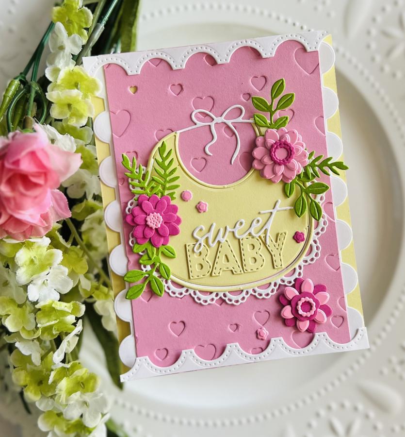 Sweet Baby Bib Die