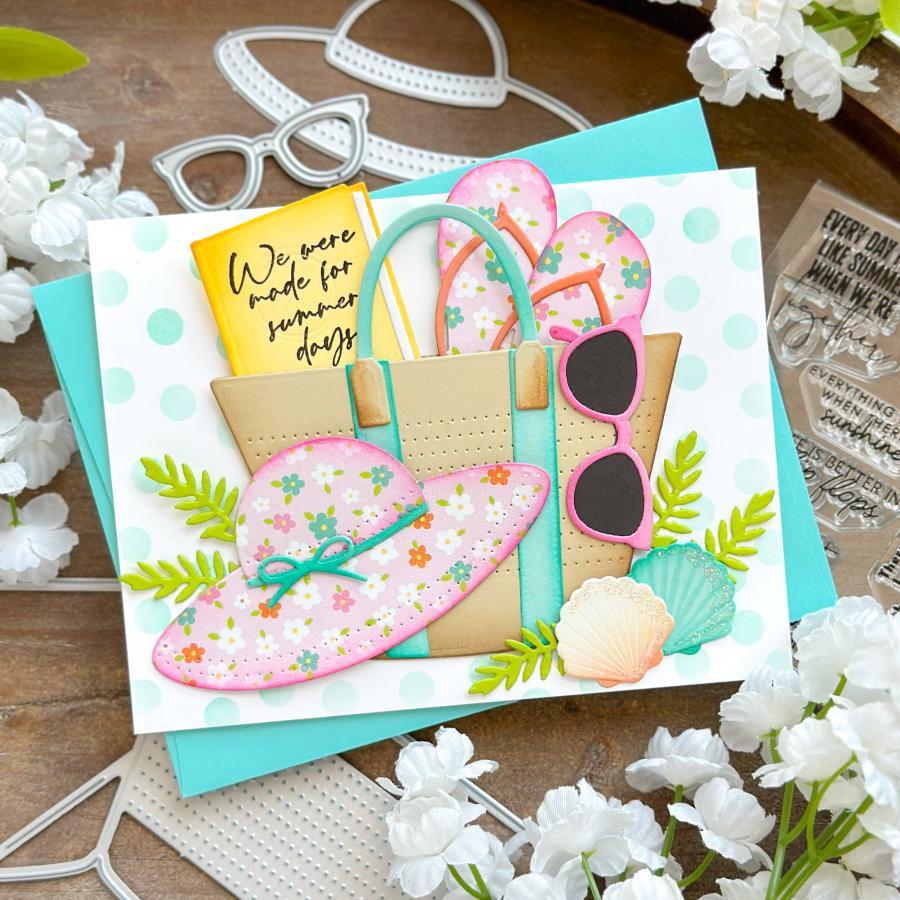 Go-To Gift Card Holder: Beach Bag Die