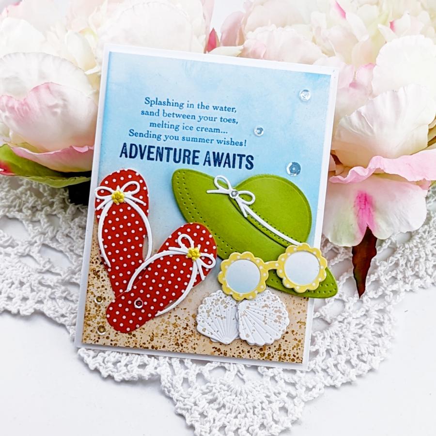 Go-To Gift Card Holder: Beach Bag Die