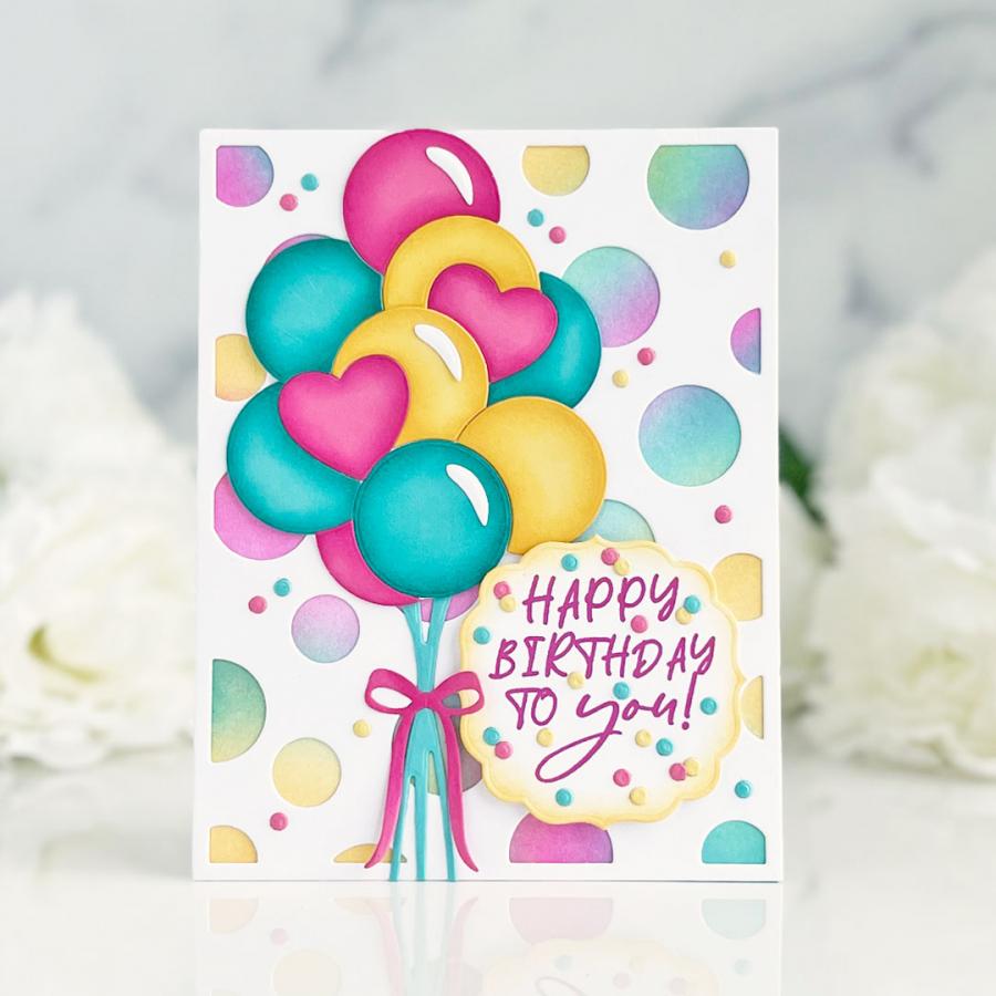 Balloon Bouquet Die