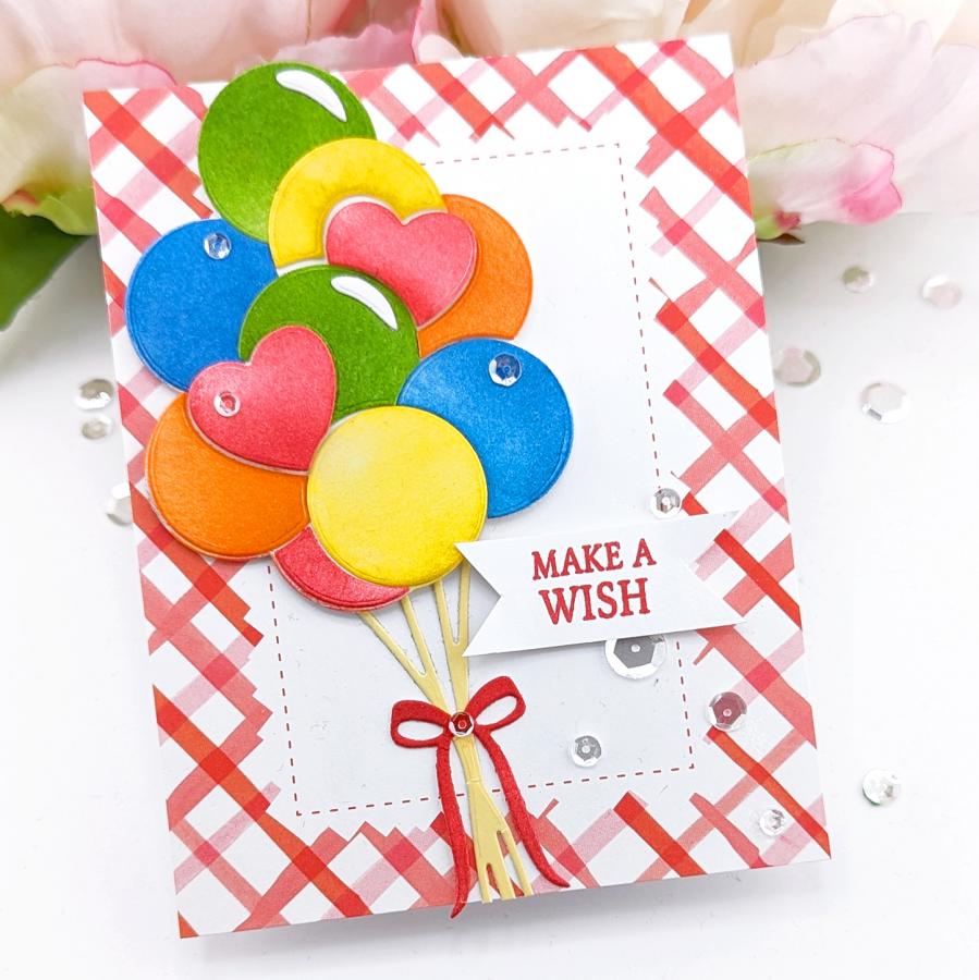 Balloon Bouquet Die