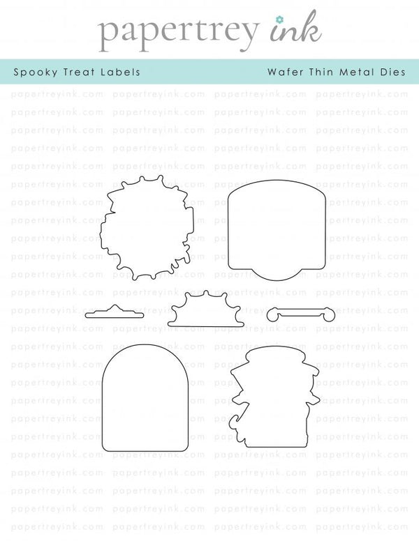 Spooky Treat Labels Die