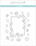 Border Bling: Falling Leaves Die