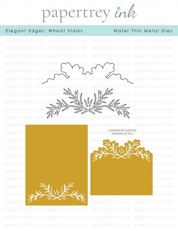 Elegant Edges: Wheat Stalks Die